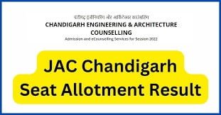 JAC Chandigarh Declares Round 1 Seat Allocation Result For Engineering, Architecture Programs