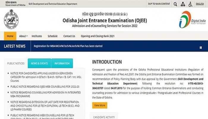 OJEE 2022 Counselling Registrations Begins Today; Direct Link Here