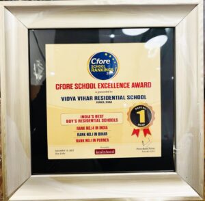 Psychographic Society - Vidya Vihar Residential School Shines on the National Stage, Emerges as Bihar’s No.1 Residential School with Multiple Prestigious Awards Psychographic Society - Vidya Vihar Residential School Shines on the National Stage, Emerges as Bihar’s No.1 Residential School with Multiple Prestigious Awards