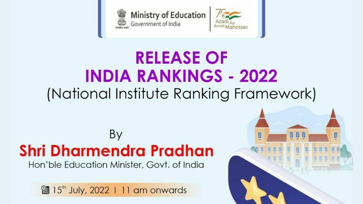 Psychographic Society - NIRF Rankings 2022: Dharmendra Pradhan To Unveil NIRF Ranking Tomorrow Psychographic Society - NIRF Rankings 2022: Dharmendra Pradhan To Unveil NIRF Ranking Tomorrow