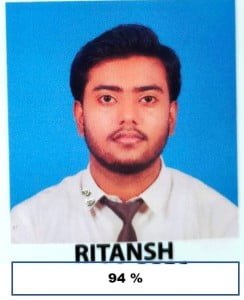 Psychographic Society - "VVPS , Ranchi - Outstanding Performance of Class XII (2021 - 22)"
