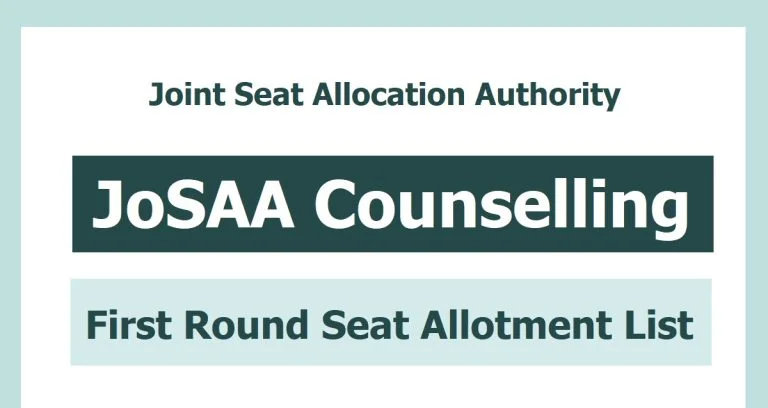 JoSAA Counselling 2023: Round 2 mock seat allocation OUT at josaa