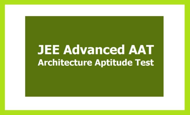 JEE Architecture Aptitude Test 2023 registration begins at jeeadv.ac.in