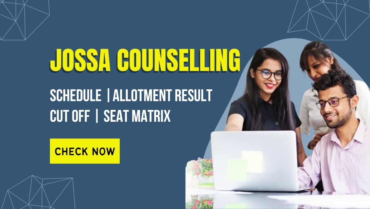 Psychographic Society - JoSAA Seat Allocation 2024 - 2025 JoSAA