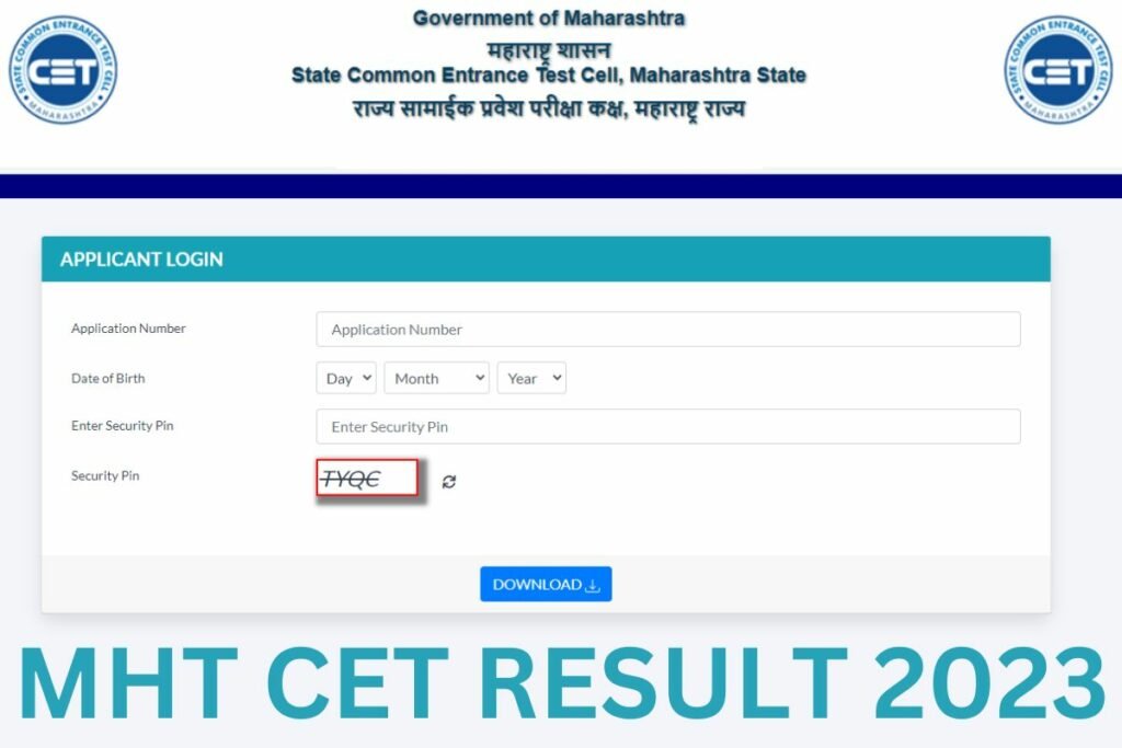 MHT CET 2023 results declared at cetcell.mahacet.org for PCM, PCB ...