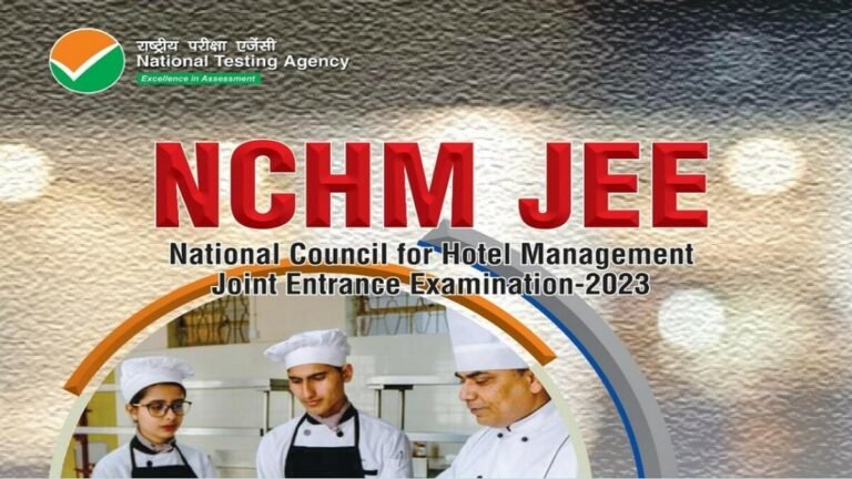 NTA announces NCHM JEE 2023 results; scorecards at nchmjee.nta.nic.in