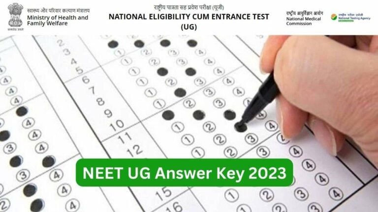 NEET UG re-exam answer key for 8,753 candidates of Manipur out at neet.nta.nic.in