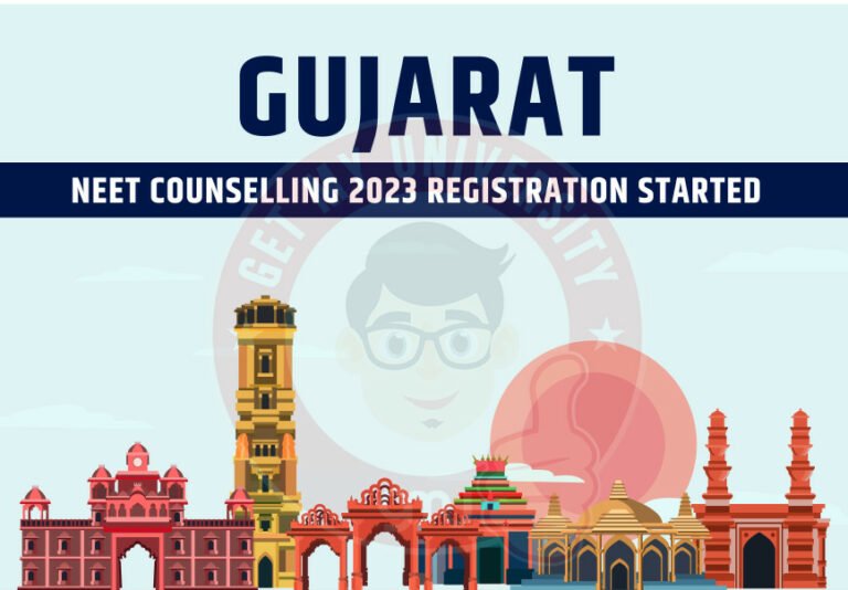 Gujarat NEET UG Counselling 2023: Online registration against round-2 starts, document verification date