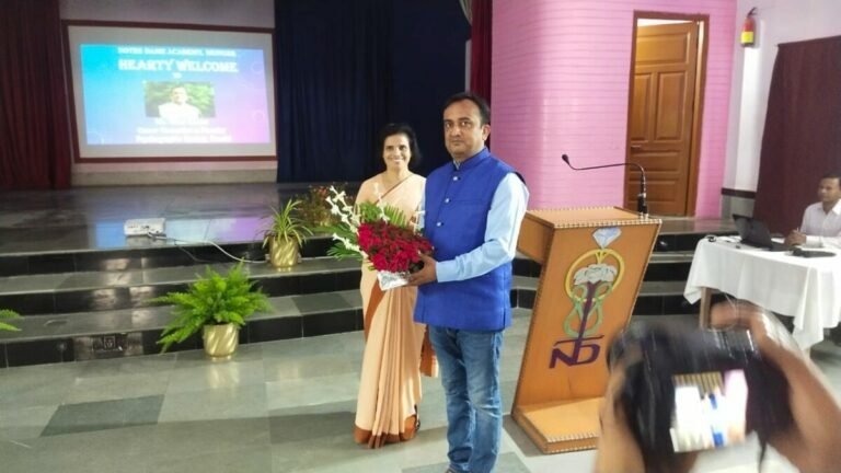 Vikas Kumar Sir is in Notre Dame Academy , Munger  for counselling Program