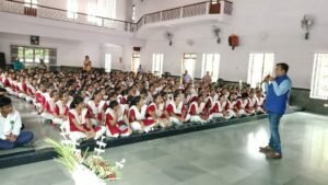 Psychographic Society - Vikas Kumar Sir is in Notre Dame Academy , Munger for counselling Program