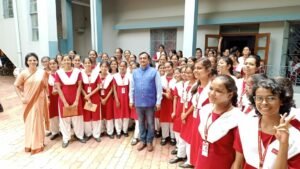 Psychographic Society - Vikas Kumar Sir is in Notre Dame Academy , Munger for counselling Program