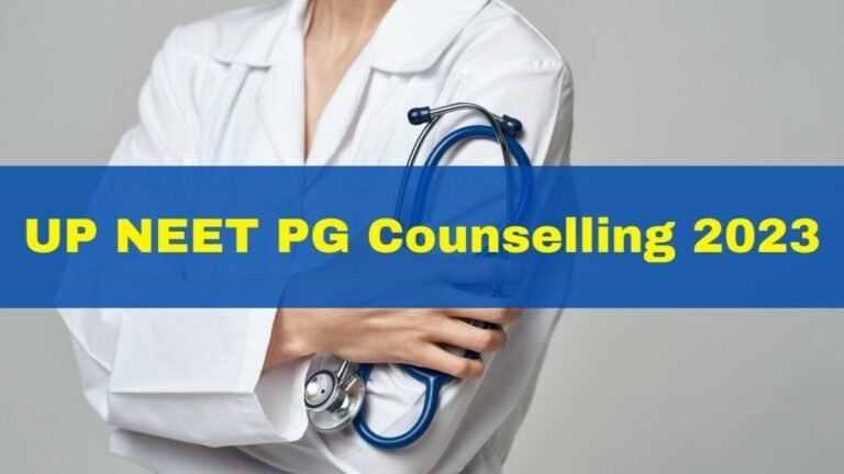 UP NEET PG Counselling 2023: Round 2 registration begins today