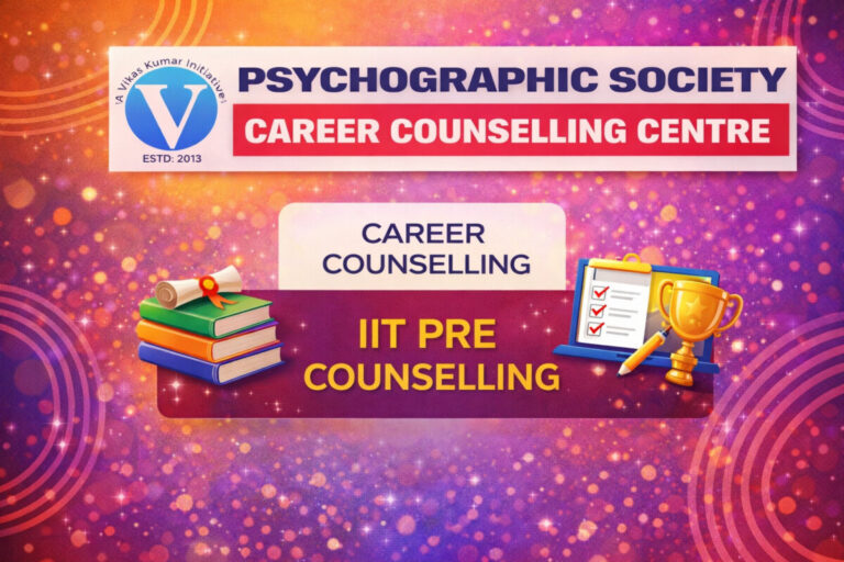 Psychographic Society - IIT Pre Counselling IIT