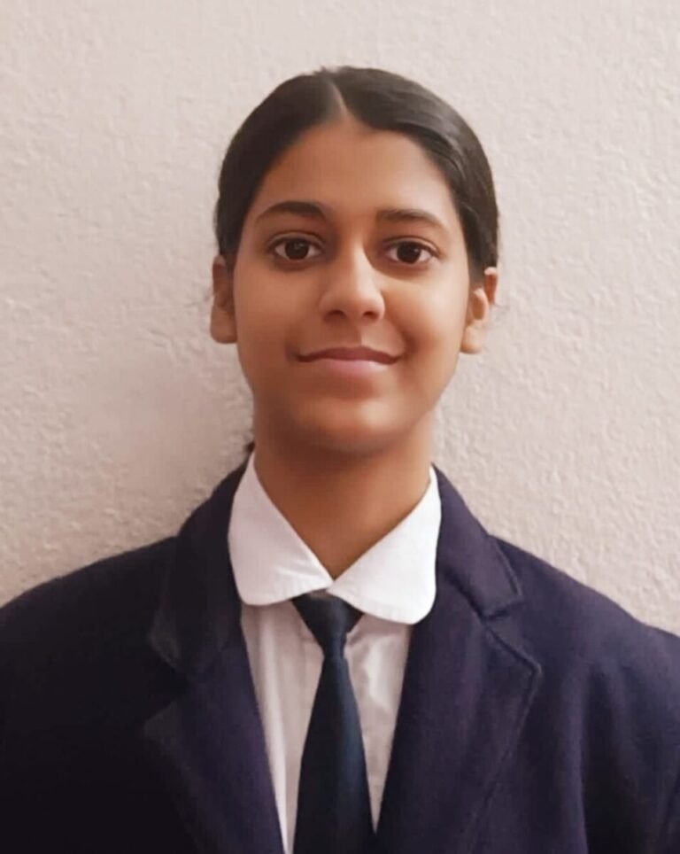 Shahwi Perveen of JVM Shyamali Class 12 ranked in National 1% of NSEB -Biology Olympiad