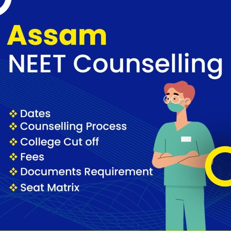 NEET 2023-2024 Assam Round 1 Closing Rank -cutoff – Gen , EWS , OBC , SC , ST