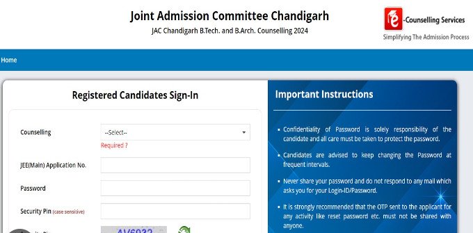 JAC Chandigarh counseling 2024 registration begins; eligibility, participating colleges
