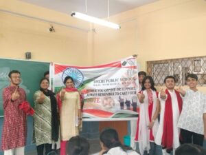 Psychographic Society - Delhi Public School Ranchi continues to spearhead a dynamic Election and Voter Awareness Campaign, in collaboration with the Election Commission of India, aimed at fostering a culture of civic responsibility and electoral literacy among its students.