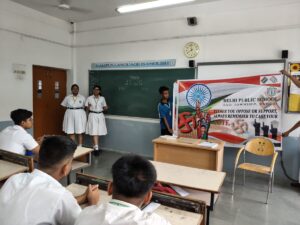 Psychographic Society - Delhi Public School Ranchi continues to spearhead a dynamic Election and Voter Awareness Campaign, in collaboration with the Election Commission of India, aimed at fostering a culture of civic responsibility and electoral literacy among its students.