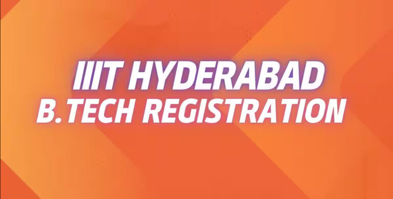 Psychographic Society - IIIT Hyderabad BTech Admission 2025: Registrations through JEE Main scores begin IIIT