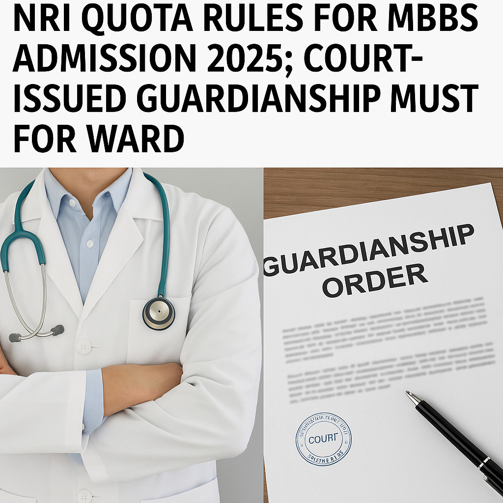 Psychographic Society - Maharashtra Redefines NRI Quota Rules for MBBS Admission 2025 Maharashtra