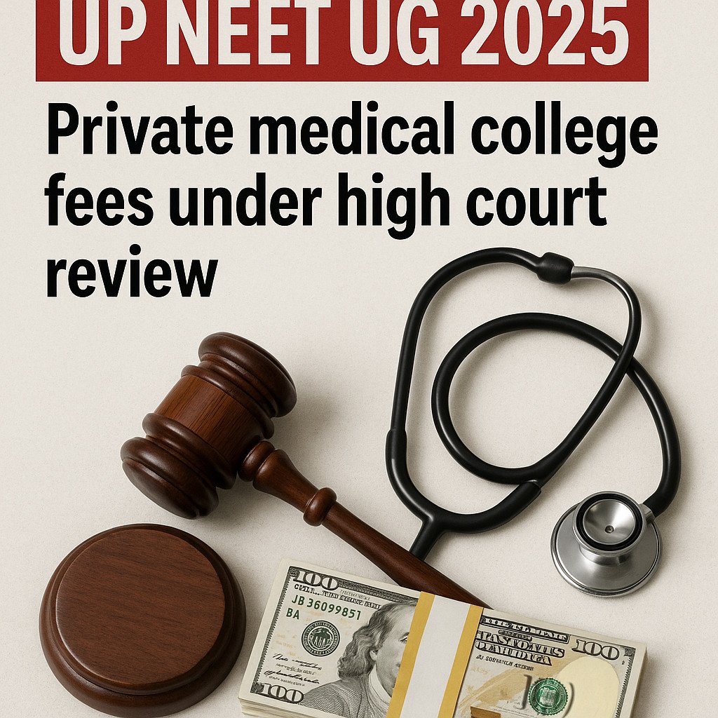 Psychographic Society - UP NEET UG 2025: Private medical college fees under high court review; DGME issues advisory UP