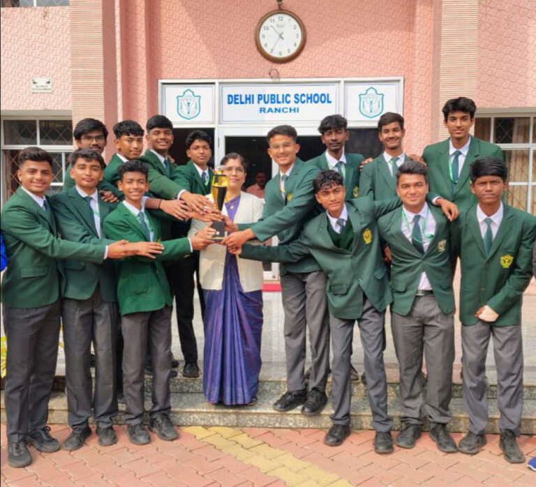 Psychographic Society - DPS Ranchi Lifts Championship Trophy at Inter School U-17 Football Tournament DPS
