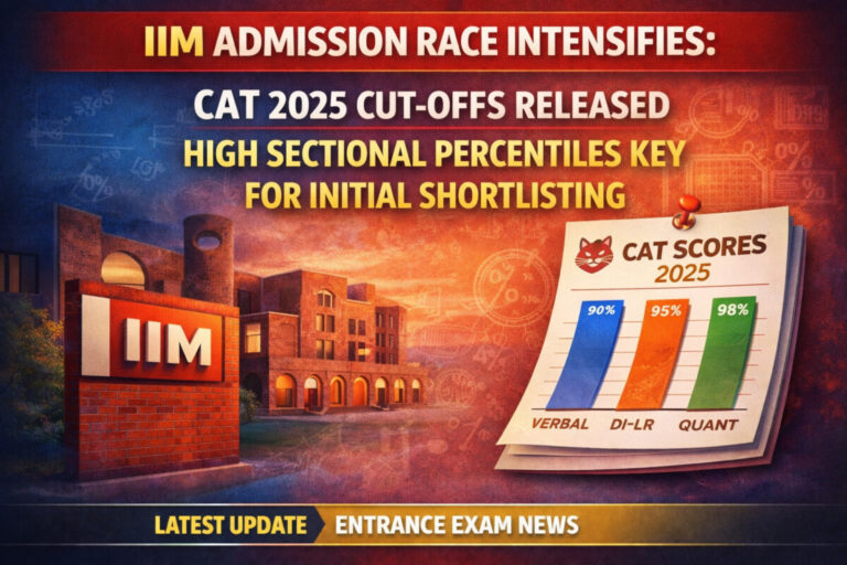 Psychographic Society - CAT 2025 Toppers List Released: Non-Engineers Lead the Chart; 12 Candidates Achieve Perfect 100 Percentile CAT