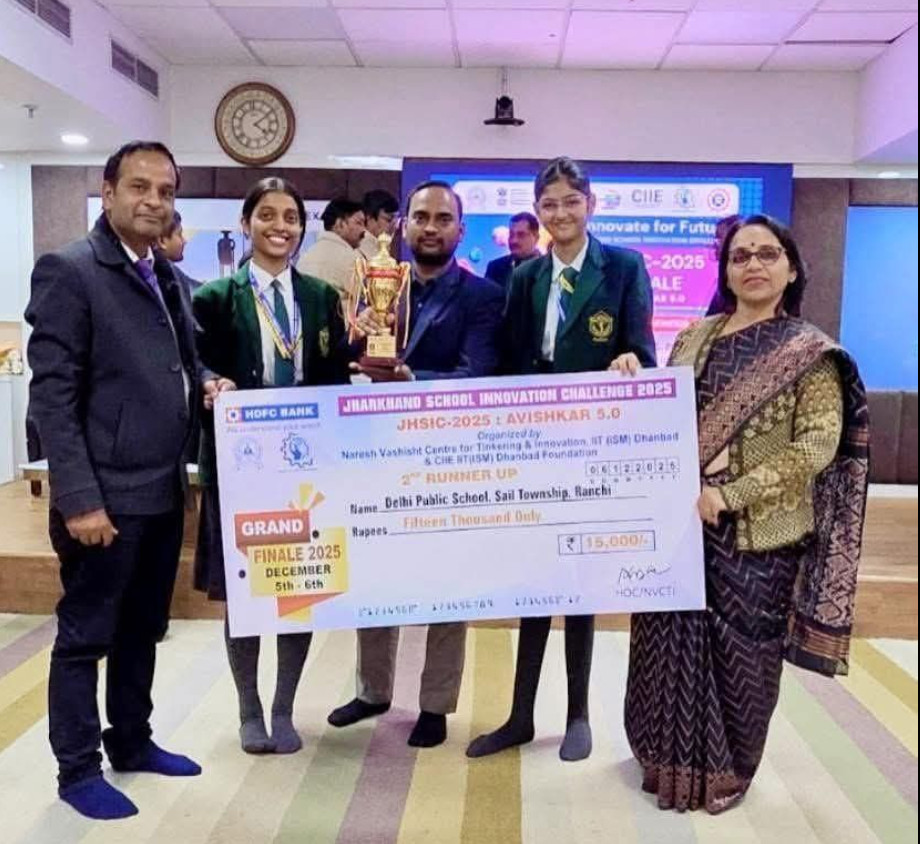 Psychographic Society - DPS Ranchi Shines at Jharkhand School Innovation Challenge 2025 DPS