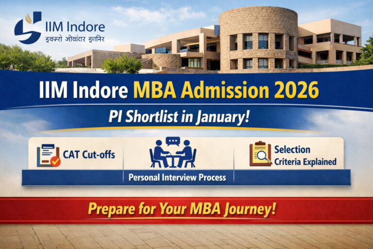 Psychographic Society - IIM Indore MBA Admission 2026: PI Shortlist in January; CAT Cut-offs and Selection Process Explained IIM