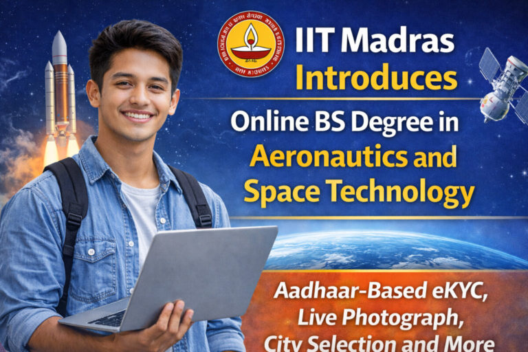 Psychographic Society - IIT Madras Introduces Online BS Degree in Aeronautics and Space Technology IIT