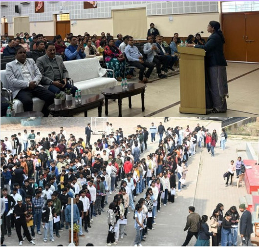 Psychographic Society - DPS Ranchi Conducts Class XI Aptitude Test and Parents’ Orientation Programme for Session 2026–2027 DPS