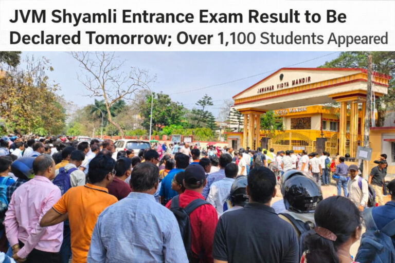 Psychographic Society - JVM Shyamli Entrance Exam Result to Be Declared Tomorrow; Over 1,100 Students Appeared JVM