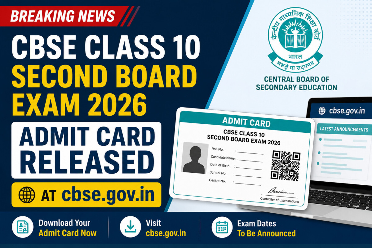 Psychographic Society - CBSE Class 10 Second Board Exam 2026 Admit Card Released at cbse.gov.in CBSE