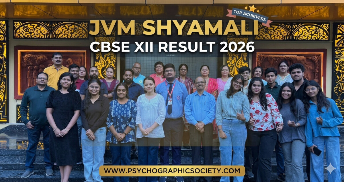 Psychographic Society - JVM,Shyamali Ranchi Achieves Remarkable Success in CBSE Class XII Results 2026 JVM SHYAMALI